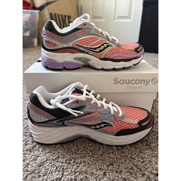 Saucony Progrid Omni 9 Pink Purple S70739-30 Mens Size 5.5 Women\'s Size 7 New main image 4